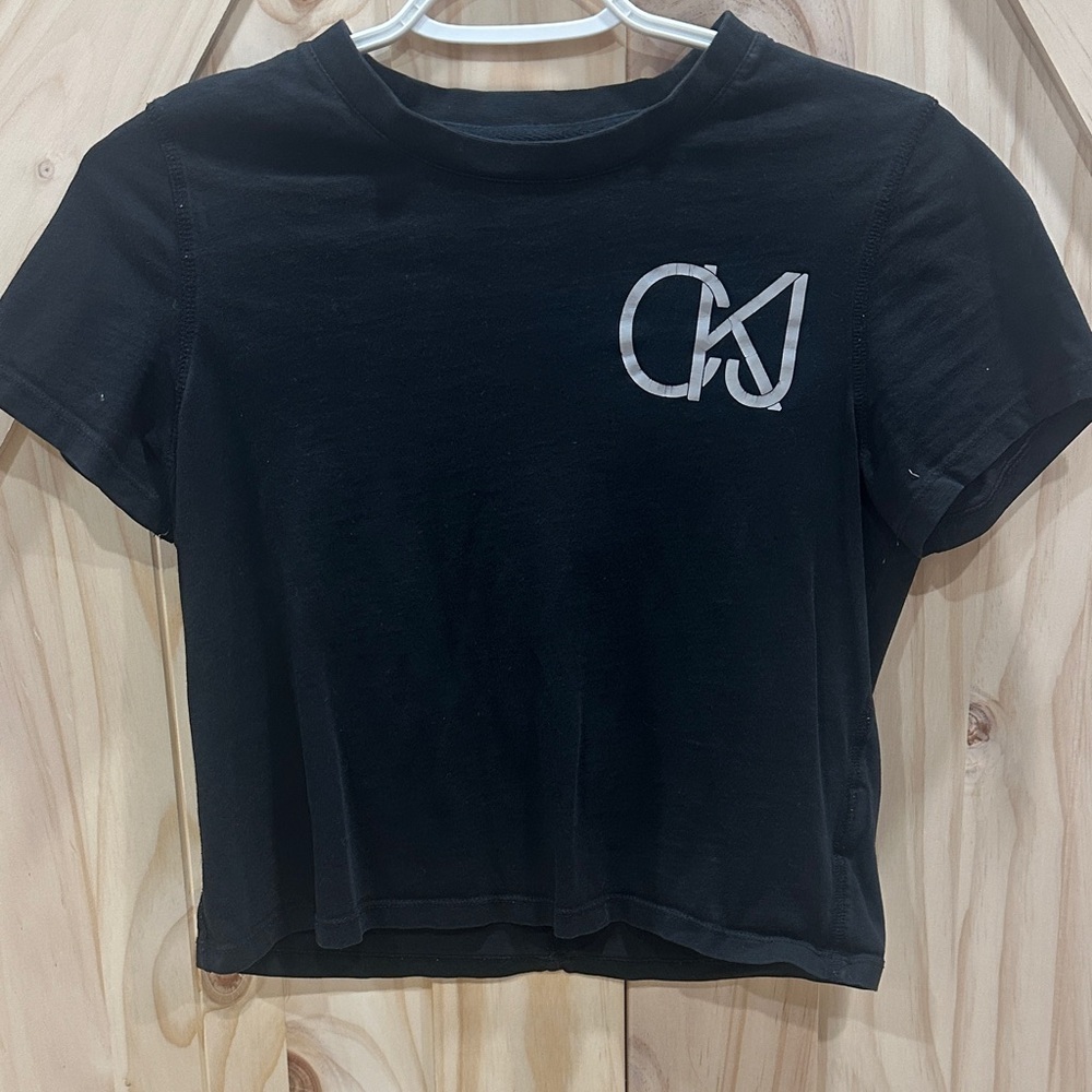Calvin Klein Black Crop Top